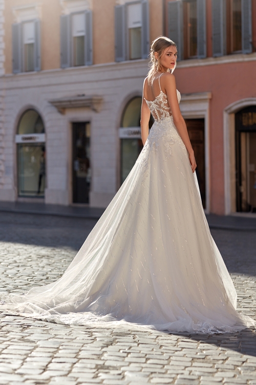 Robe de Mariée AUBRETTE Nicole collection 2023 | Boutique Paris