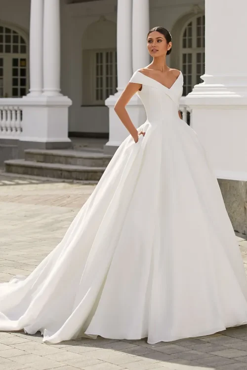 FARAH Pronovias Wedding Dress collection 2023 | Paris Boutique