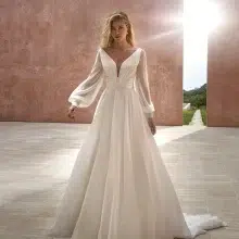 ASMARA Wedding Dress Pronovias collection 2024 | Paris Boutique