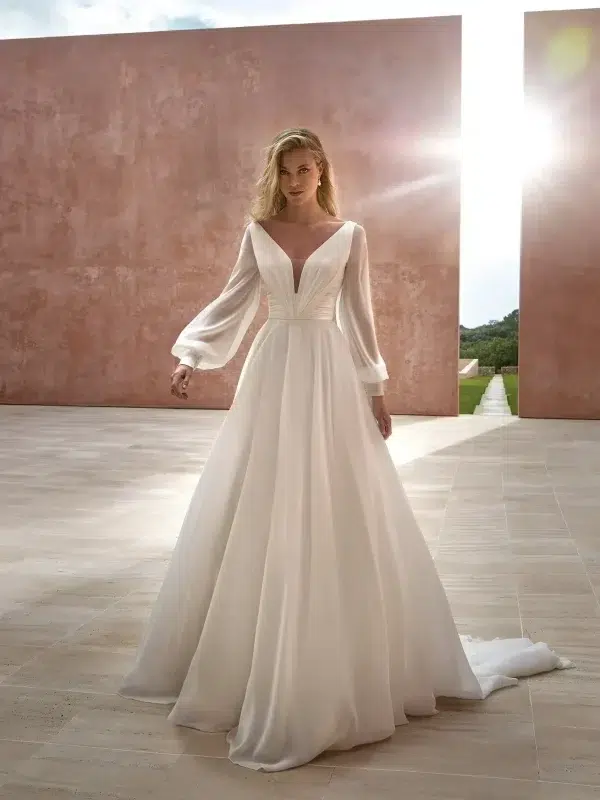 ASMARA Wedding Dress Pronovias collection 2024 | Paris Boutique