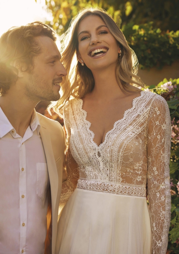 Robe de Mariée SHEILA White One Collection 2024| Paris Robe de Mariée SHEILA White One Collection 2024| Paris