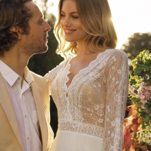 Robe de Mariée SHEILA White One Collection 2024| Paris Robe de Mariée SHEILA White One Collection 2024| Paris