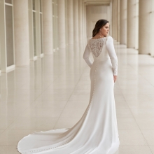 MAEL Wedding Dress Martha Blanc collection 2024 Paris