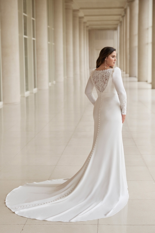 MAEL Wedding Dress Martha Blanc collection 2024 Paris