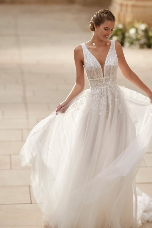 HEREMY Wedding Dress Alma Novias collection 2025 Paris