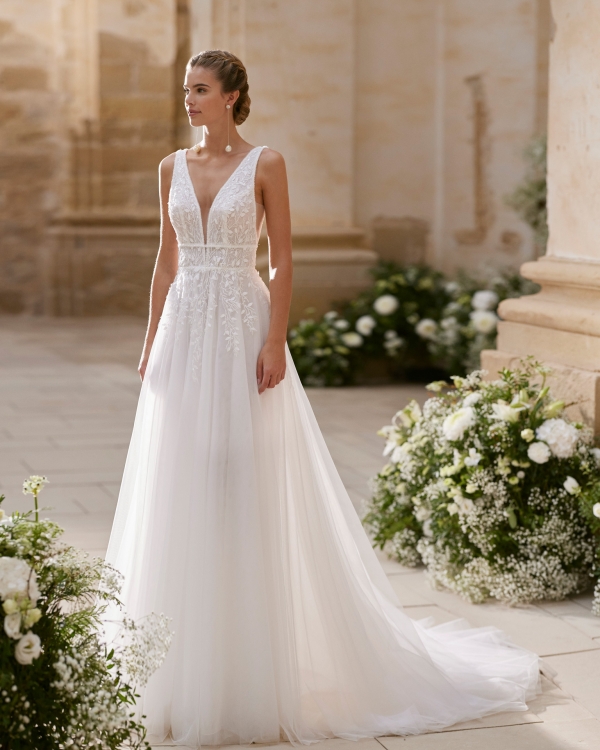 Robe de mariée HEREMY Alma Novias collection 2025 Robe de mariée HEREMY Alma Novias collection 2025