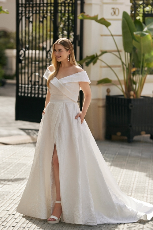 FADIA Wedding Dress Martha Blanc collection 2025 Paris