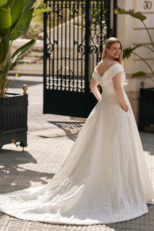FADIA Wedding Dress Martha Blanc collection 2025 Paris