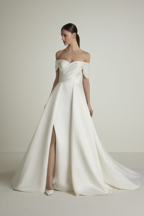 MARLENE wedding Dress: San Patrick collection 2025 Paris Boutique