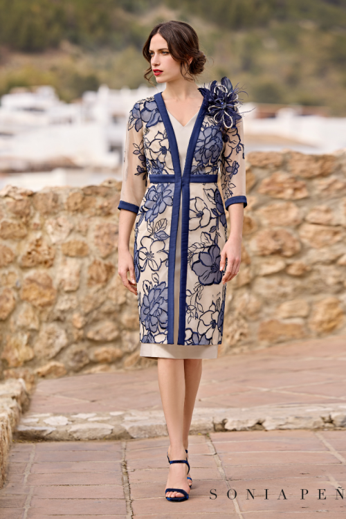 SONIA PENA COUTURE 1251013 Robe de cocktail Boutique Paris