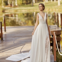 KATSUM Wedding Dress Aire Barcelona Collection 2025| Paris Boutique