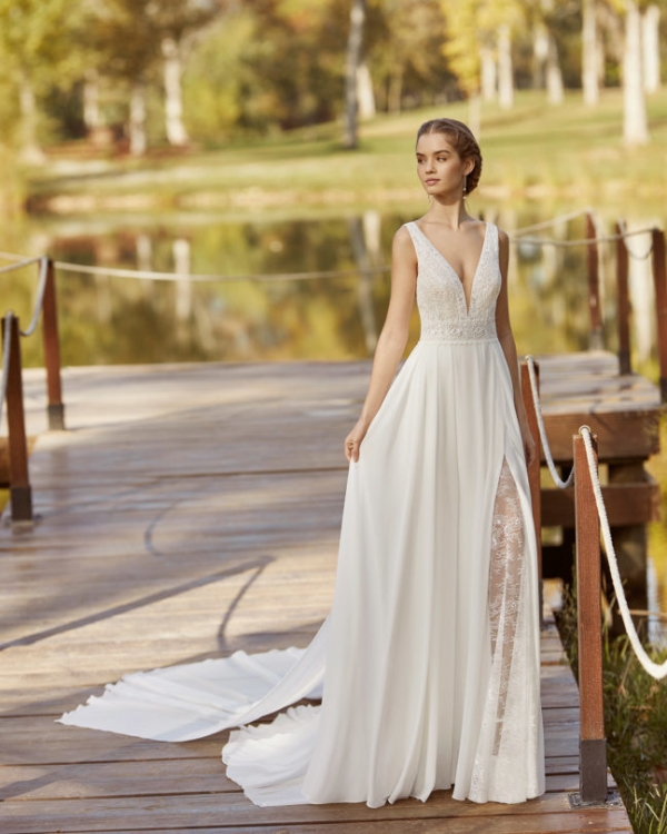 KATSUM Wedding Dress Aire Barcelona Collection 2025| Paris Boutique