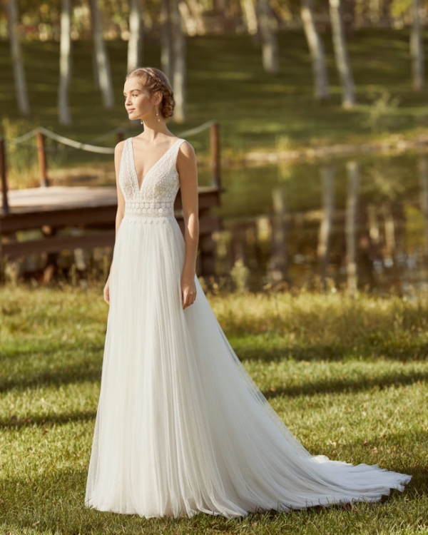 Robe de Mariée KENJI Aire Barcelona | Mariée Parisienne