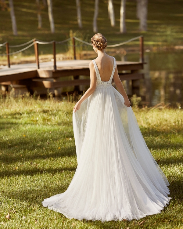 Robe de Mariée KENJI Aire Barcelona | Mariée Parisienne