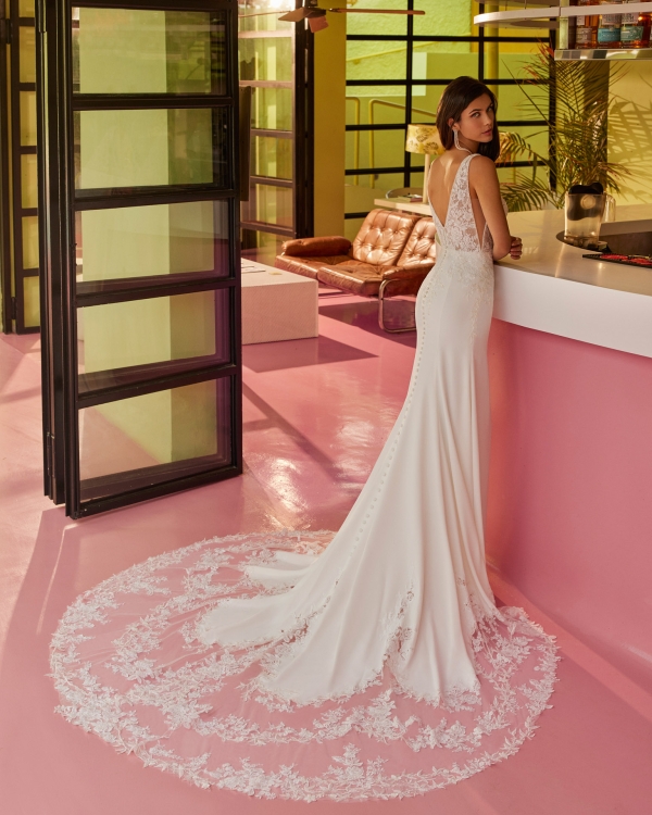 JANID Wedding Dress luna novias collection 2026: Paris Boutique JANID Wedding Dress luna novias collection 2026: Paris Boutique