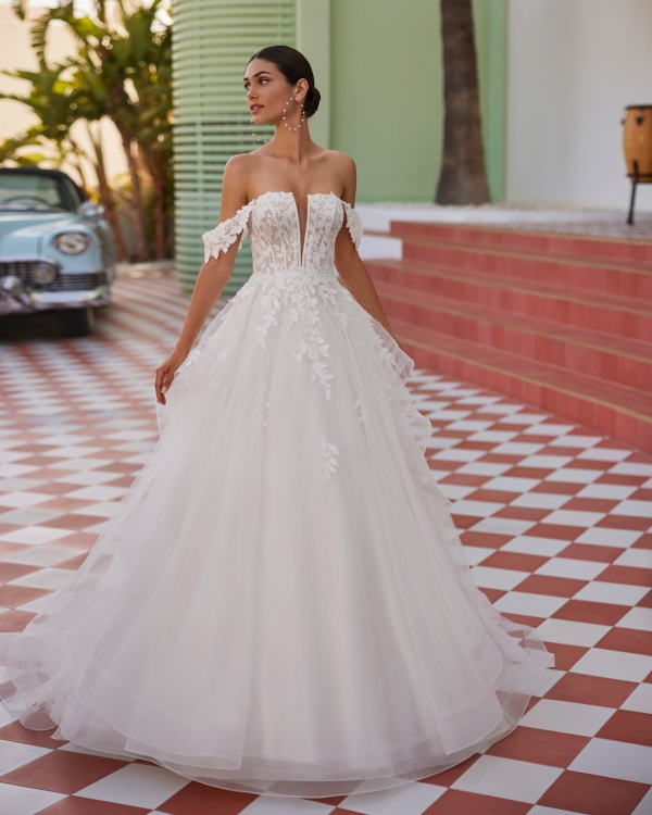 Robe de mariée JILLY Luna Novias collection 2026| Mariée Parisienne