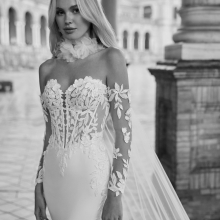 KAELAT Wedding Dress Aire Barcelona Collection 2026| Paris Boutique KAELAT Wedding Dress Aire Barcelona Collection 2026| Paris Boutique