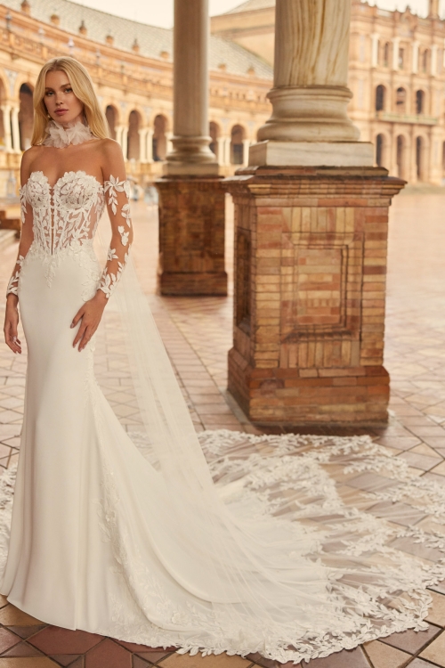 KAELAT Wedding Dress Aire Barcelona Collection 2026| Paris Boutique