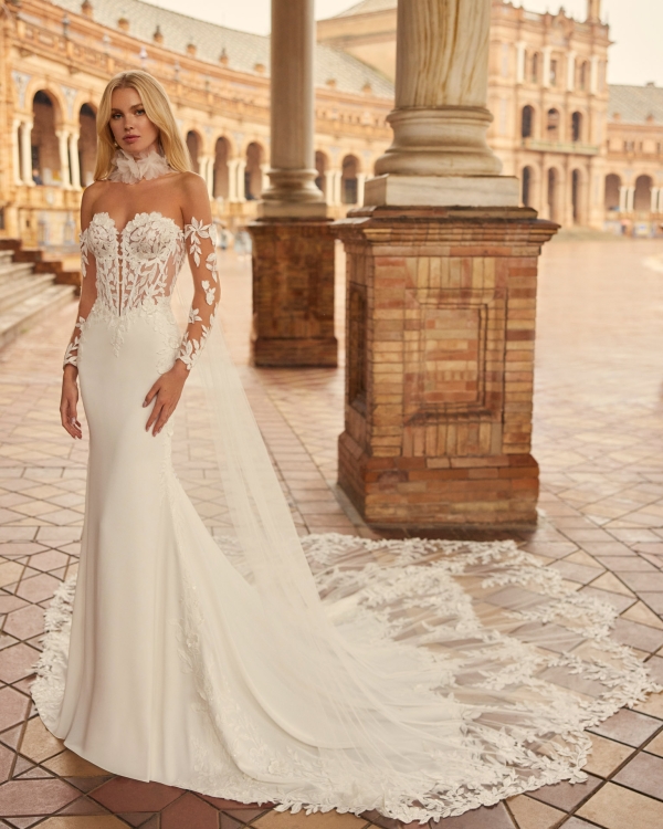 KAELAT Wedding Dress Aire Barcelona Collection 2026| Paris Boutique KAELAT Wedding Dress Aire Barcelona Collection 2026| Paris Boutique