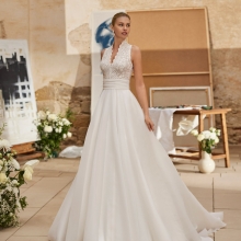 MILAN Wedding Dress Aire Barcelona Collection 2026| Paris Boutique MILAN Wedding Dress Aire Barcelona Collection 2026| Paris Boutique
