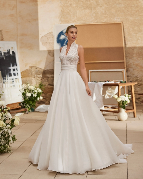 MILAN Wedding Dress Aire Barcelona Collection 2026| Paris Boutique MILAN Wedding Dress Aire Barcelona Collection 2026| Paris Boutique