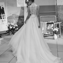 MILAN Wedding Dress Aire Barcelona Collection 2026| Paris Boutique MILAN Wedding Dress Aire Barcelona Collection 2026| Paris Boutique