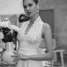 MILAN Wedding Dress Aire Barcelona Collection 2026| Paris Boutique MILAN Wedding Dress Aire Barcelona Collection 2026| Paris Boutique