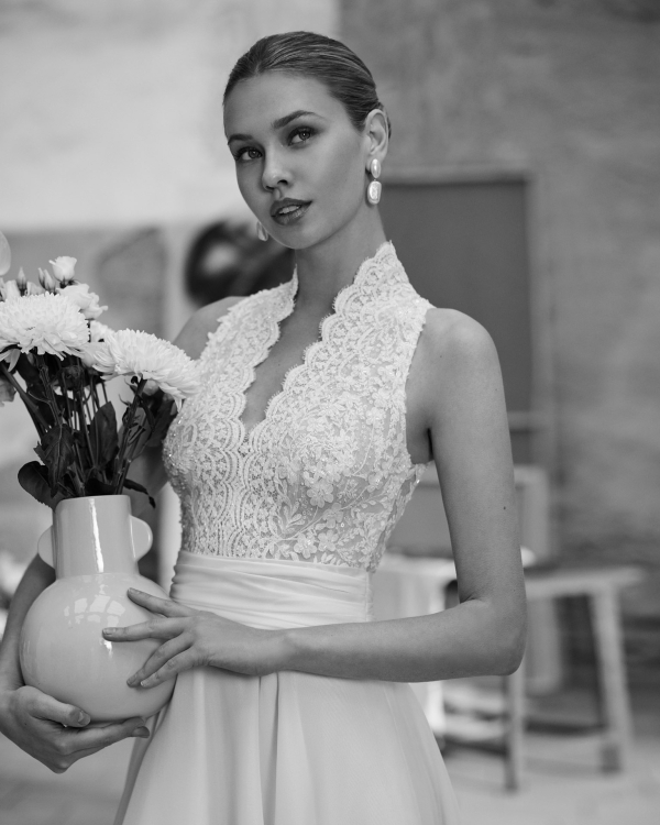 MILAN Wedding Dress Aire Barcelona Collection 2026| Paris Boutique MILAN Wedding Dress Aire Barcelona Collection 2026| Paris Boutique