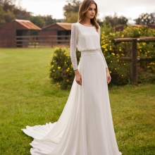 Robe de mariée NAGORE Alma Novias collection 2026 Robe de mariée NAGORE Alma Novias collection 2026