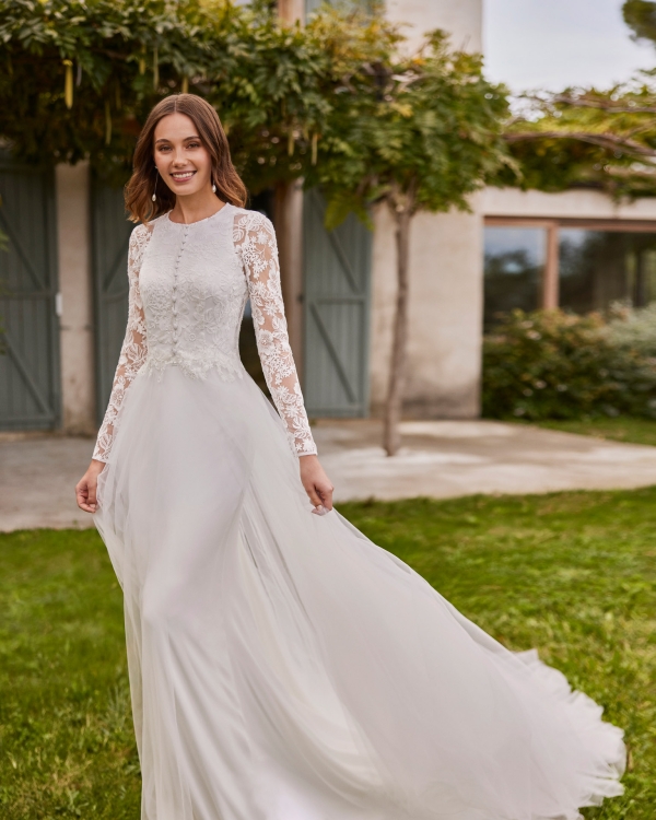 NAITEL  Wedding Dress Alma Novias collection 2026 Paris
