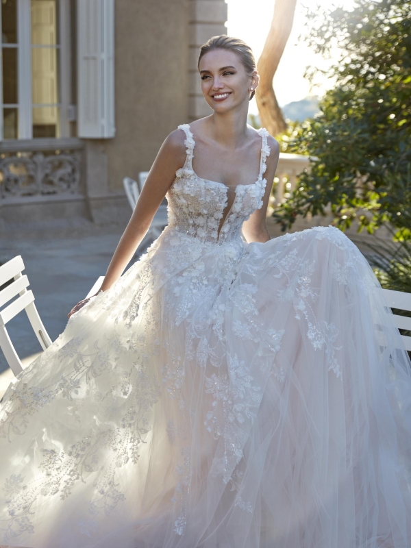 TWYLA wedding Dress: San Patrick collection 2026 Paris Boutique