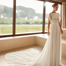 Robe de Mariée ZAMINA Aire Barcelona 2026| Mariée Parisienne Robe de Mariée ZAMINA Aire Barcelona 2026| Mariée Parisienne