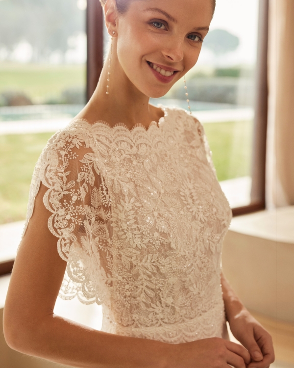 Robe de Mariée ZAMINA Aire Barcelona 2026| Mariée Parisienne Robe de Mariée ZAMINA Aire Barcelona 2026| Mariée Parisienne