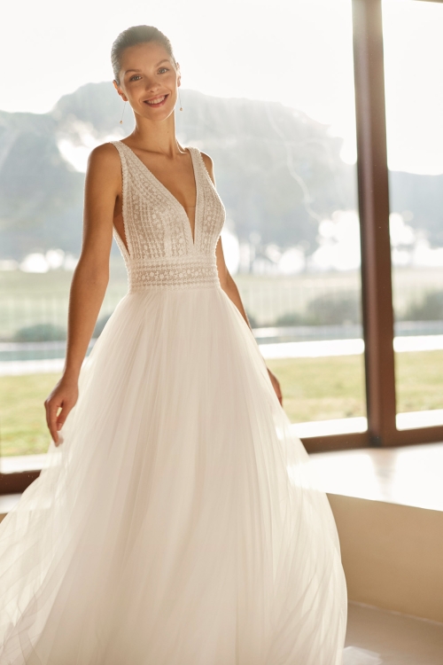 Robe de Mariée ZULI Aire Barcelona 2026| Mariée Parisienne