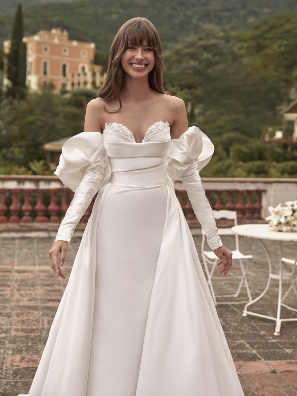 ACACIUS Nicole Wedding Dress collection 2026| Boutique Paris ACACIUS Nicole Wedding Dress collection 2026| Boutique Paris