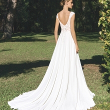 ALGUEM Wedding Dress White one Collection 2026 Paris Boutique