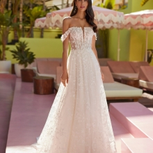 JENTRI Wedding Dress luna novias collection 2026: Paris Boutique
