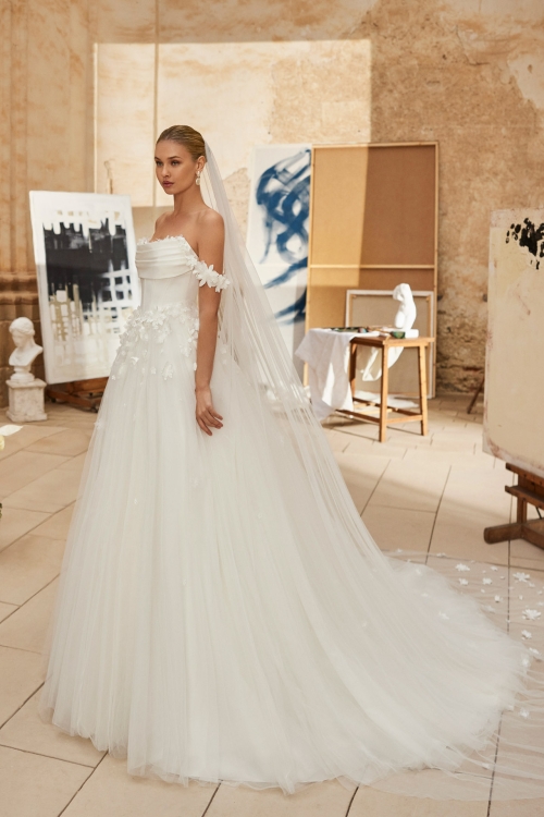 Robe de Mariée MELISA Aire Barcelona 2026 | Mariée Parisienne