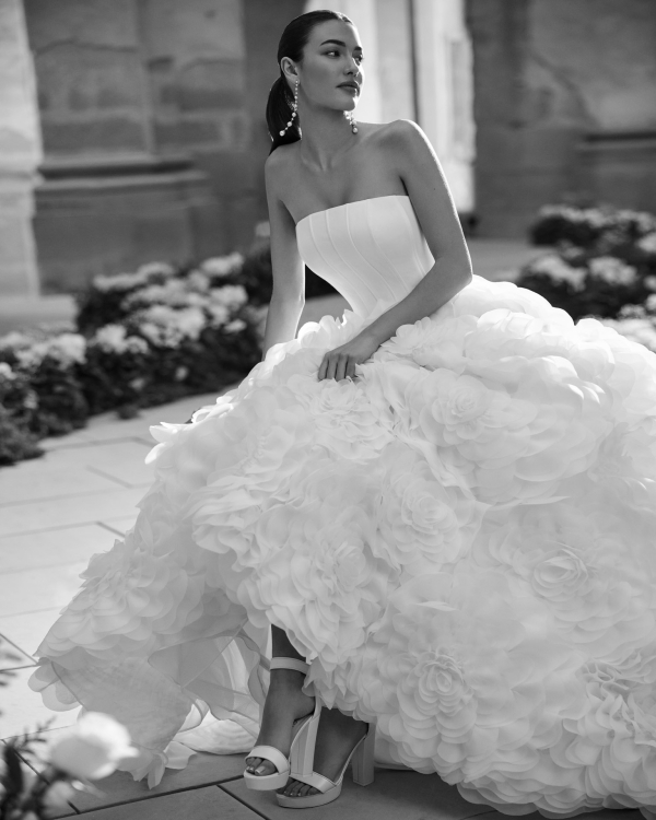 MYLA Wedding Dress Aire Barcelona Collection 2026 | Paris Boutique MYLA Wedding Dress Aire Barcelona Collection 2026 | Paris Boutique