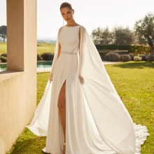 ZAMI Wedding Dress Aire Barcelona Collection 2026 | Paris Boutique