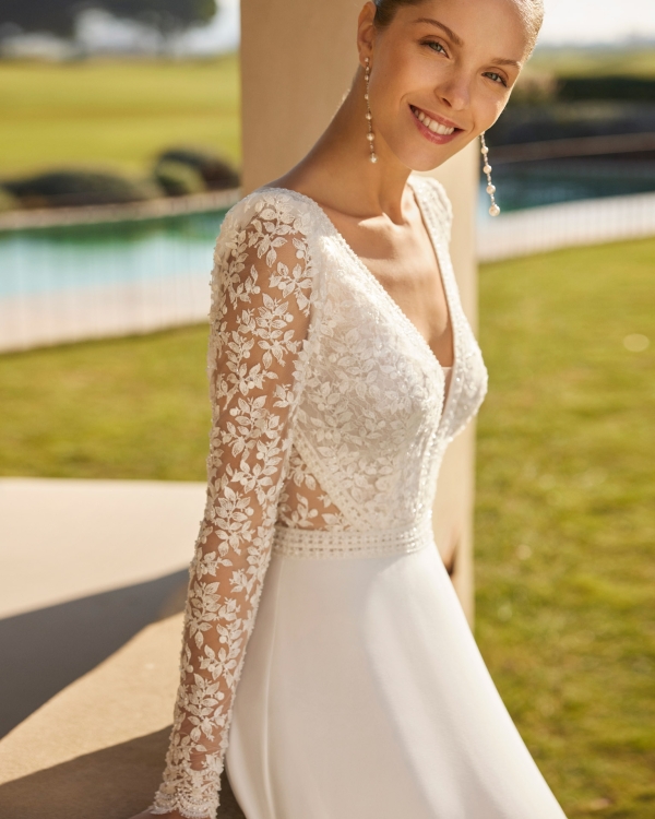 ZEUS Wedding Dress Aire Barcelona Collection 2026 | Paris Boutique ZEUS Wedding Dress Aire Barcelona Collection 2026 | Paris Boutique