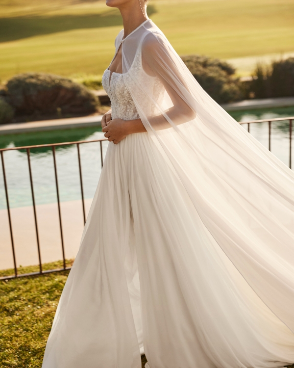 ZINAIDA Wedding Dress Aire Barcelona Collection 2026 | Paris Boutique ZINAIDA Wedding Dress Aire Barcelona Collection 2026 | Paris Boutique