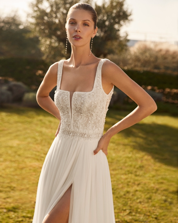 ZINAIDA Wedding Dress Aire Barcelona Collection 2026 | Paris Boutique ZINAIDA Wedding Dress Aire Barcelona Collection 2026 | Paris Boutique
