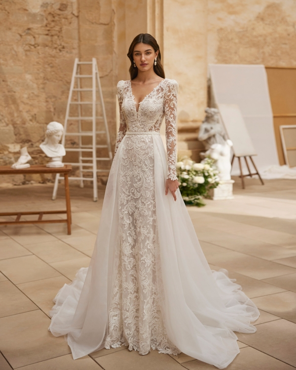 Robe de Mariée MARTHA Aire Barcelona | Mariée Parisienne Robe de Mariée MARTHA Aire Barcelona | Mariée Parisienne